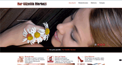 Desktop Screenshot of narguzellikmerkezi.com